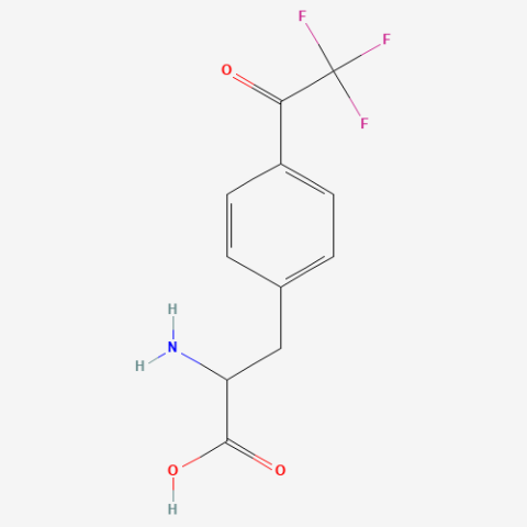 2-Amino-3-(4-(2,2,2-trifluoroacetyl)phenyl)propanoic acid