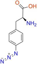 Image showing the ChemDraw Structure of p-azido-l-phenylalanine (pAzF)