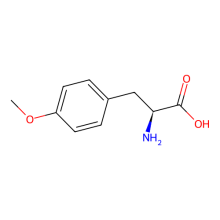 Image showing the Structure of p-Methoxy-L-phenylalanine