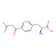 (2S)-2-amino-3-[4-(3-oxobutanoyl)phenyl]propanoic acid