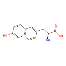 2-amino-3-(6-hydroxy 2-naphthyl)-propanoic  acid