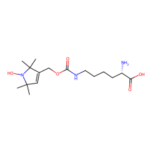 3-[[[[[(5S)-5-Amino-5-carboxypentyl]amino]carbonyl]oxy]methyl]-2,5-dihydro-2,2,5,5-tetramethyl-1H-pyrrol-1-yloxy